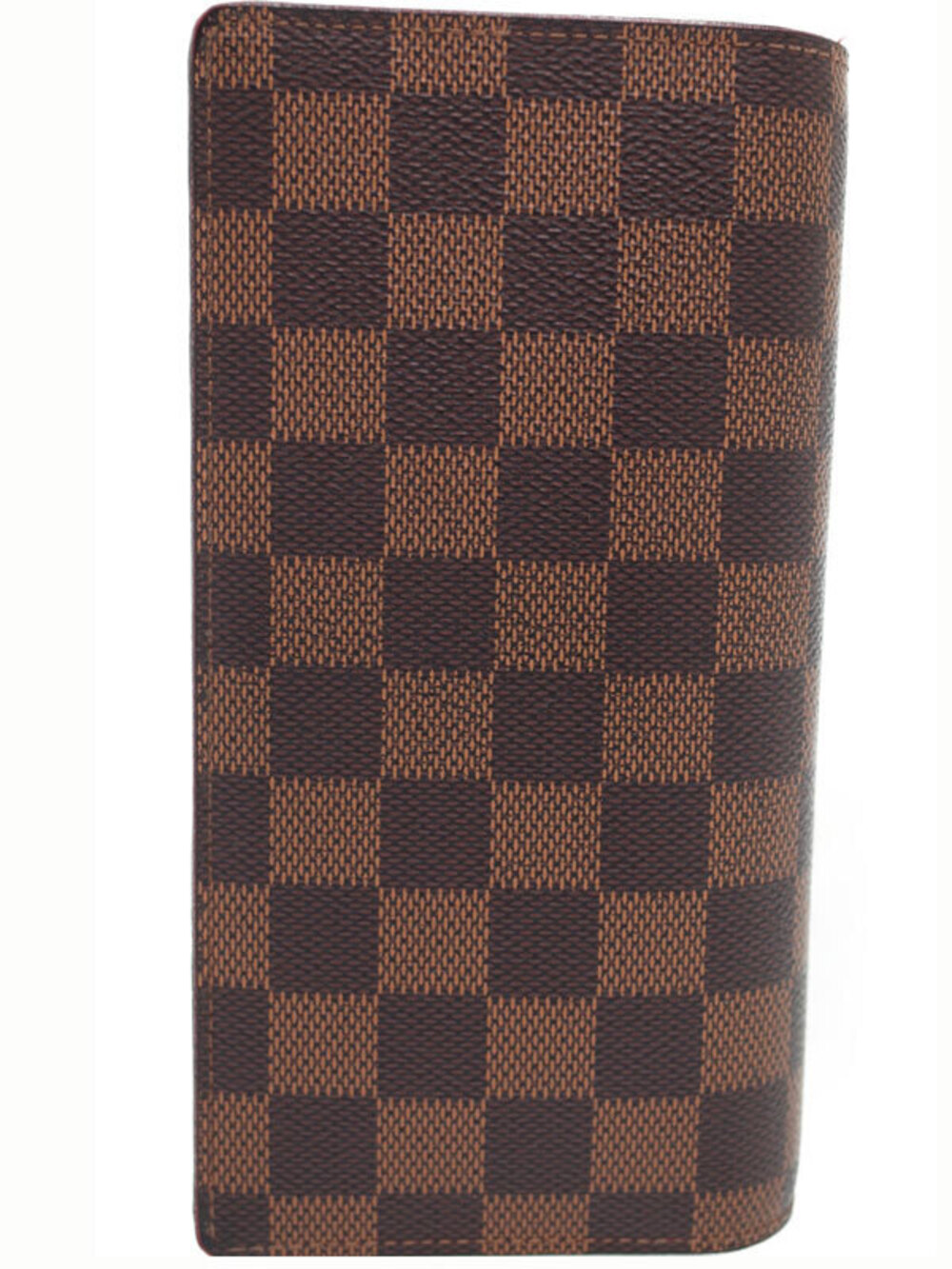 Louis Vuitton Damier fold Long Portefeuille Brazza Wallet Bi Brown